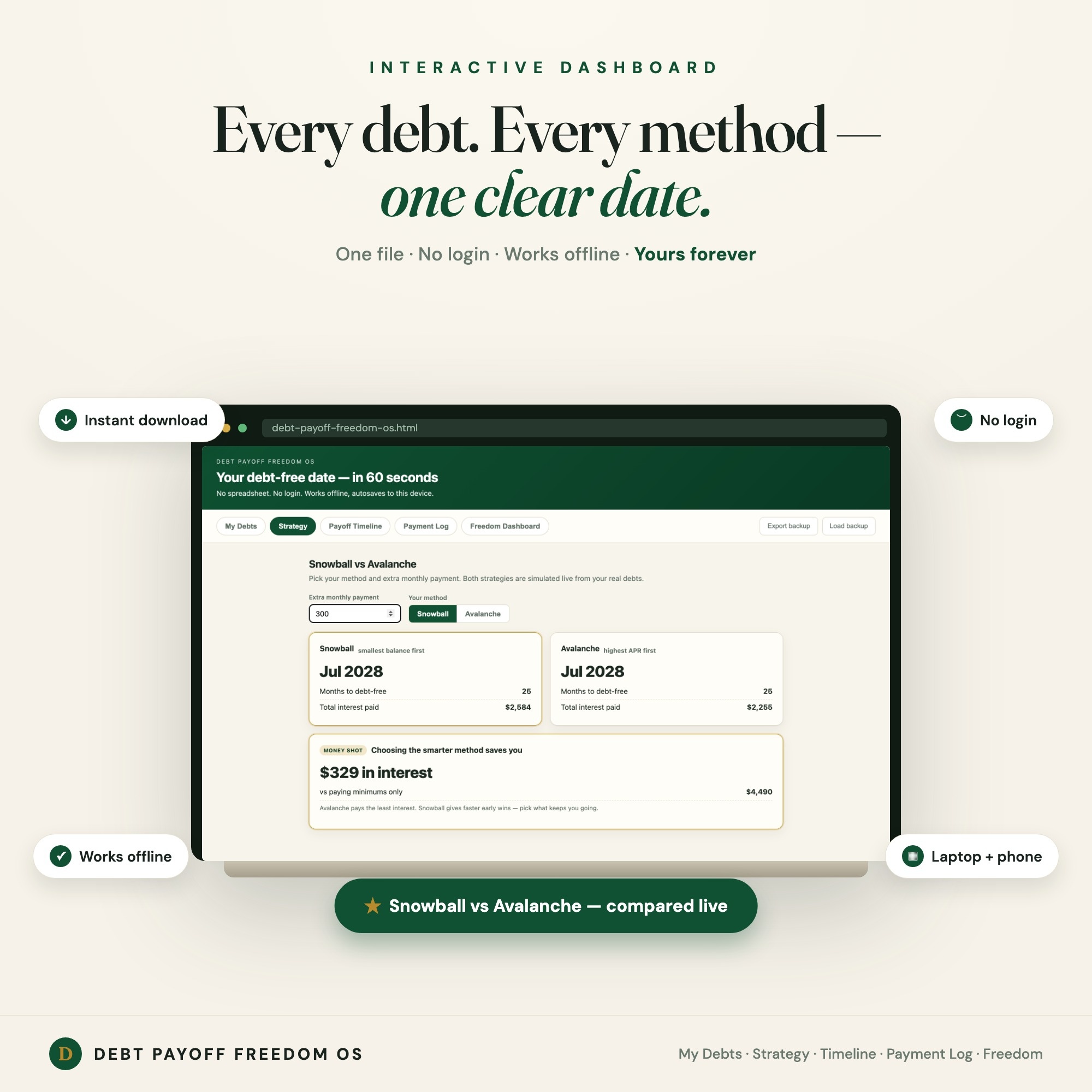 Debt Payoff Freedom OS