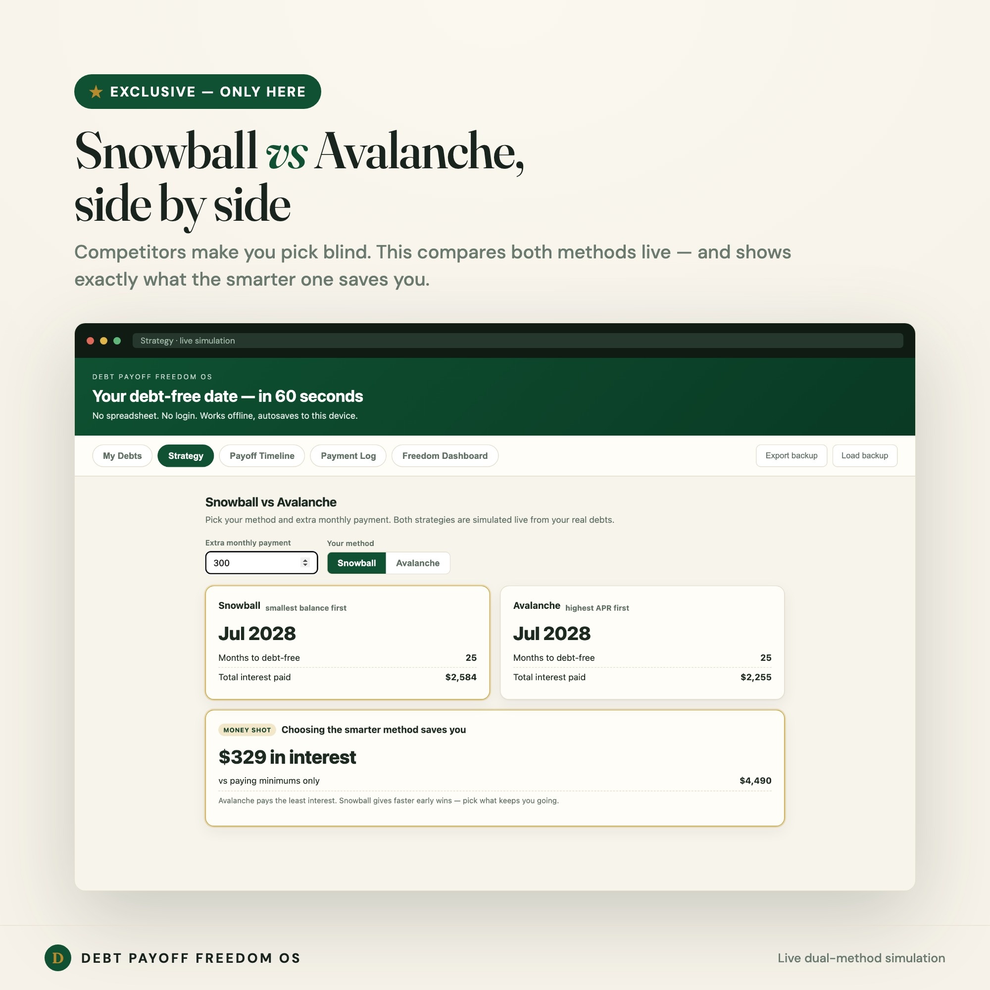 Debt Payoff Freedom OS — image 4