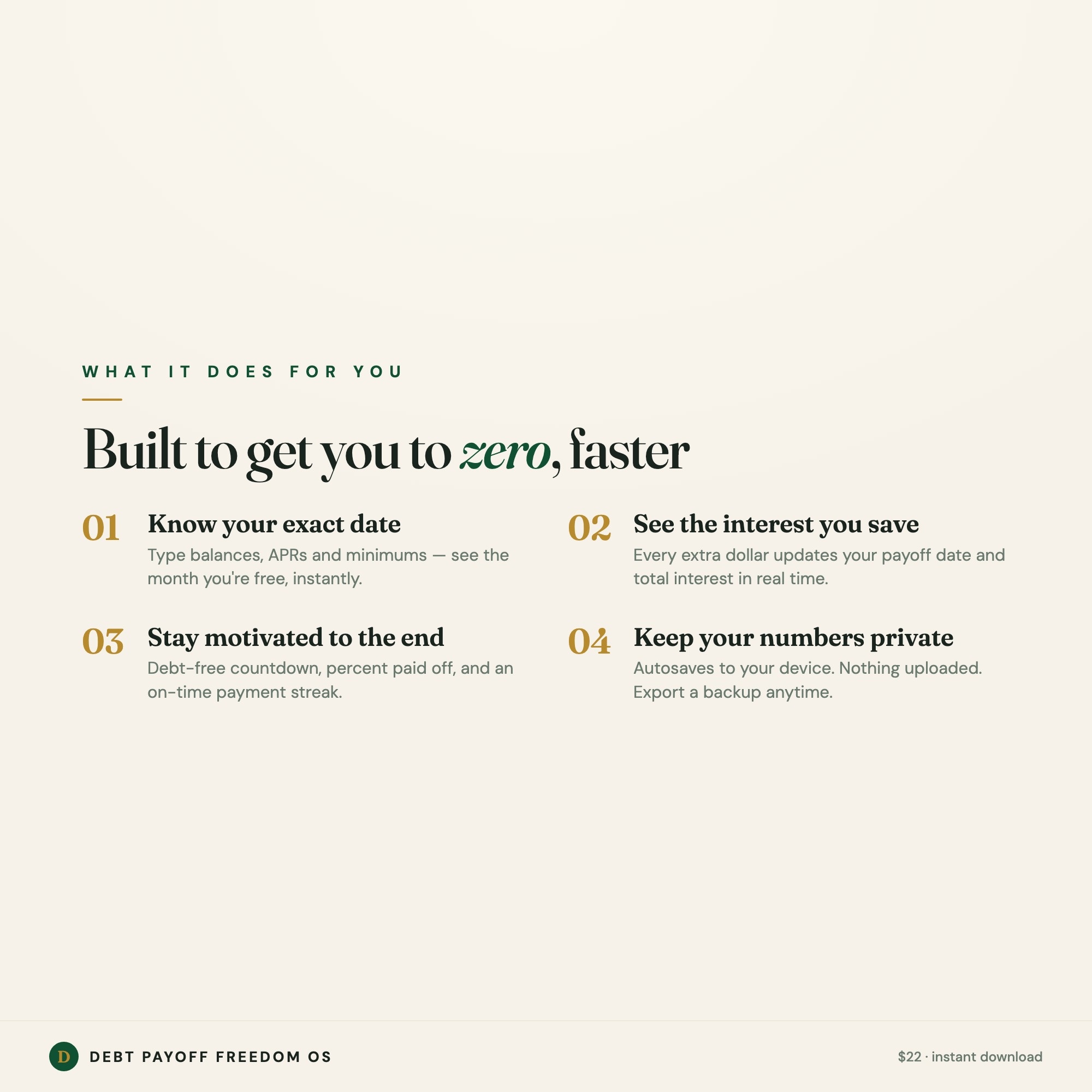 Debt Payoff Freedom OS — image 5