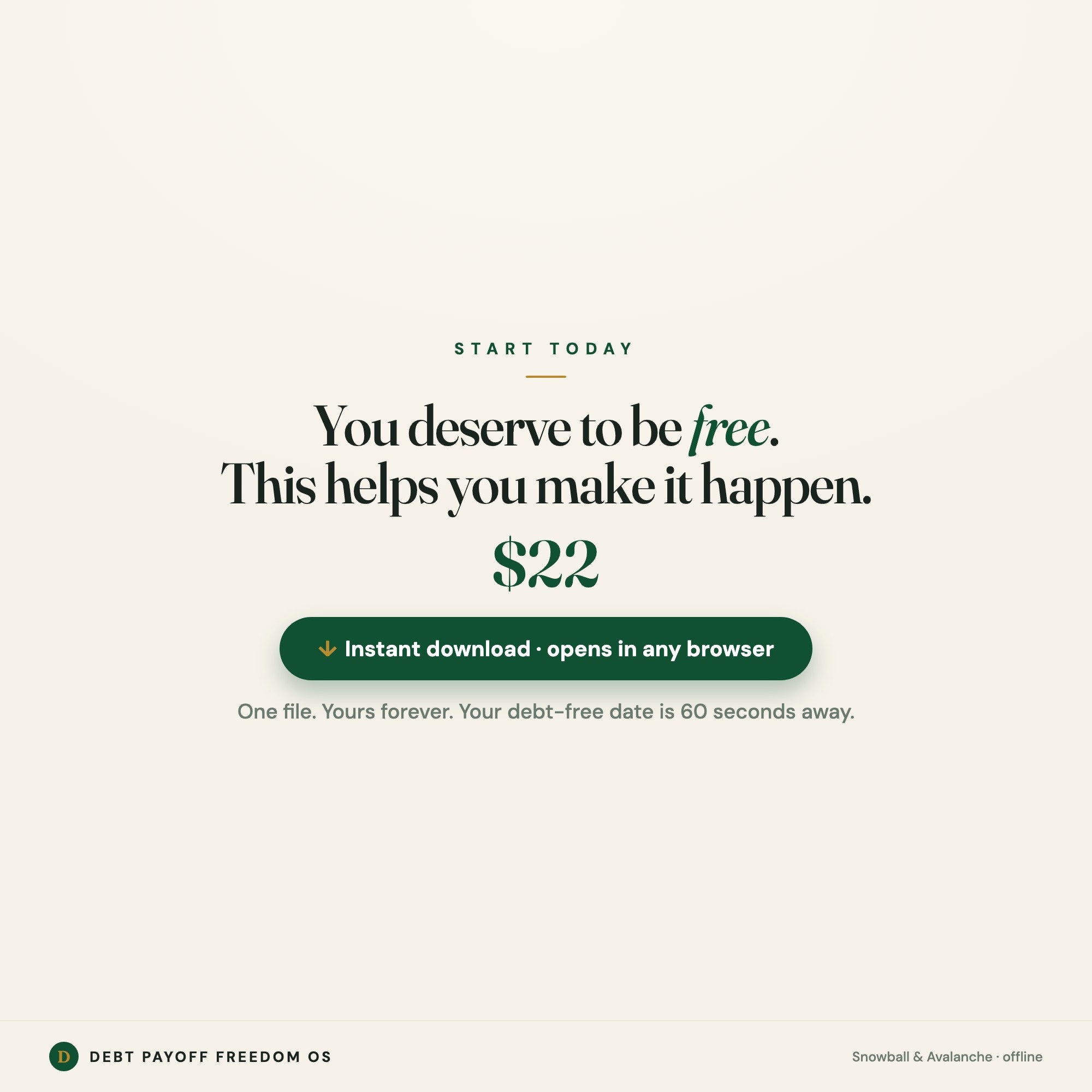 Debt Payoff Freedom OS — image 10