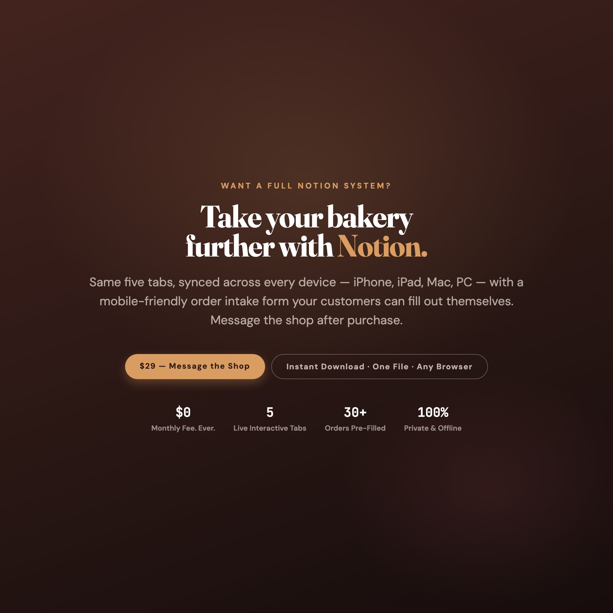 Home Baker OS, Cottage Food Order Tracker, Recipe Cost & Cake Pricing Calculator, Customer & Profit Dashboard — image 10