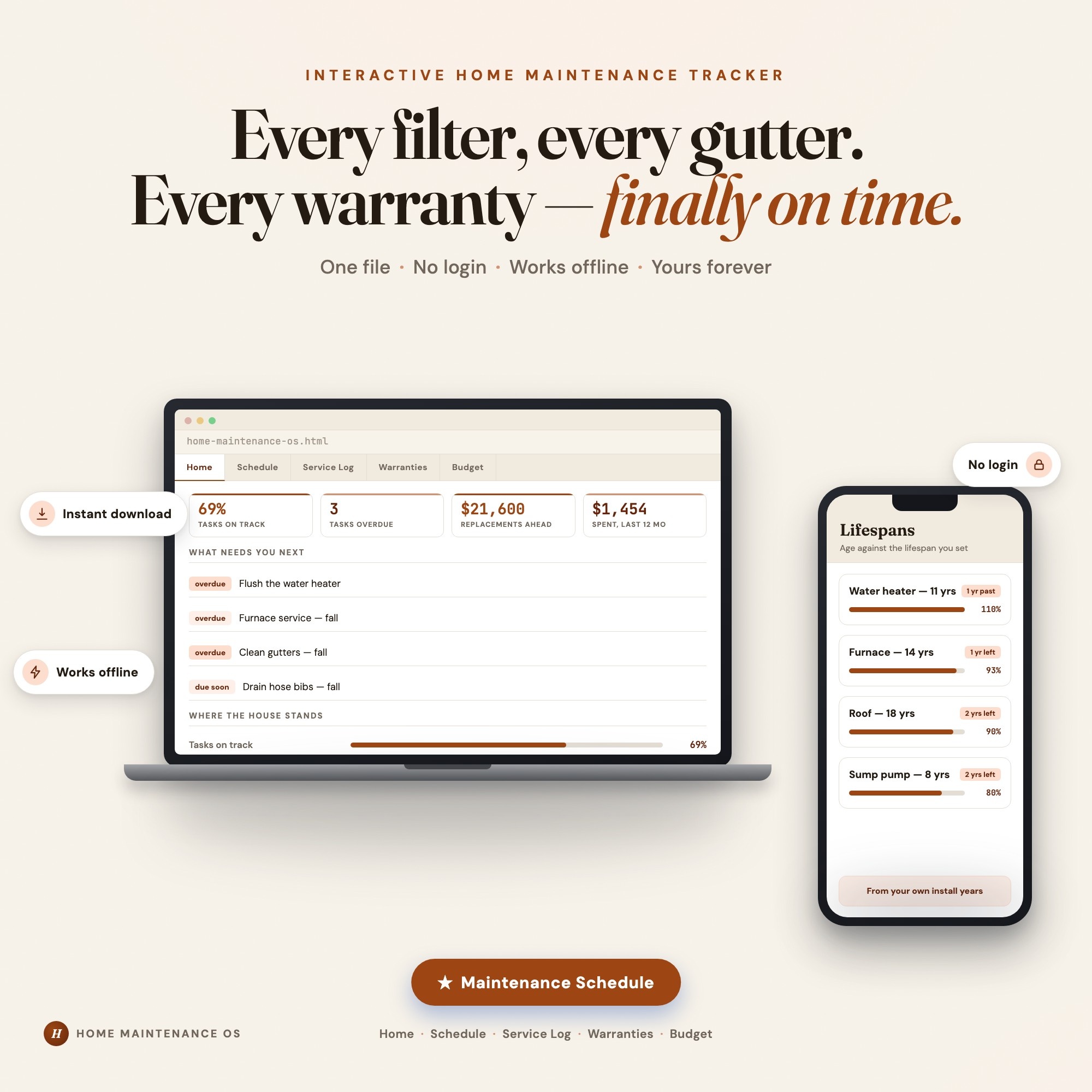 Home Maintenance OS