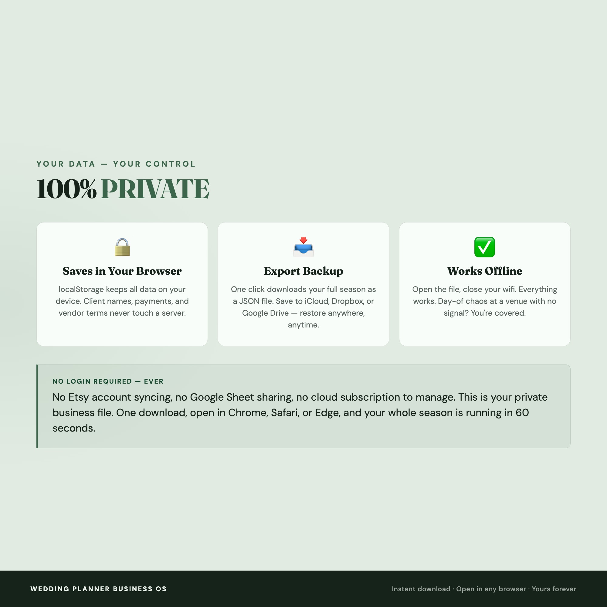 Wedding Planner Business OS, Event Planner Dashboard, Client Pipeline, Payment Schedule, Vendor CRM, Profit-Per-Event Calculator — image 6